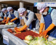 국제성모병원 '기업사회공헌 김장대축제'로 온정 나눠