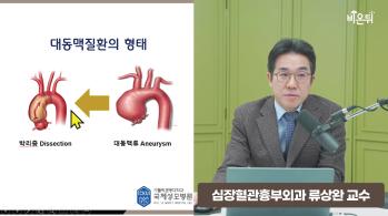 [유튜브 비온뒤] 대동맥질환이 위험한 이유 - [인천 심장(심혈관·대동맥) 명의] 가톨릭관동대학교 국제성모병원 심장혈관흉부외과 류상완 교수