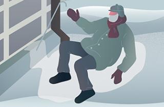 겨울철 낙상사고 취약한 노인 - 정형외과 채동식 교수