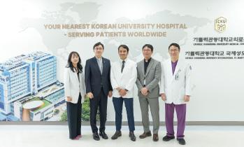 국제성모병원, 인니 전문의에 '화이트코트 세레머니' 진행