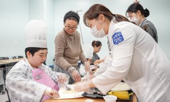 가톨릭관동대 국제성모병원, 소아환자 대상 쿠킹클래스 열어