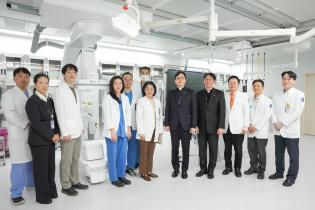 가톨릭관동대학교 국제성모병원, 첨단 혈관조영장비 '아티스 큐 실링' 도입